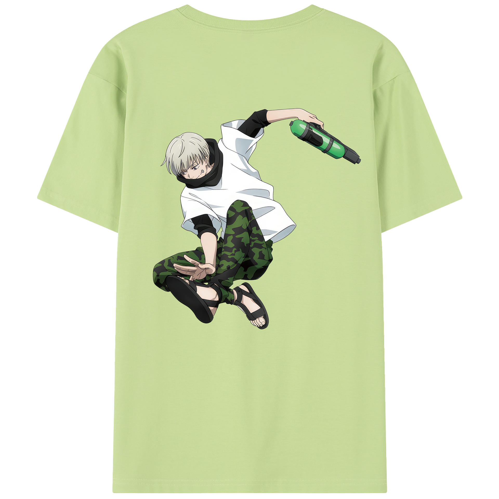 （画像用） 呪術廻戦 Jujutsu Kaisen 綿100％半袖Tシャツ（背面プリント）